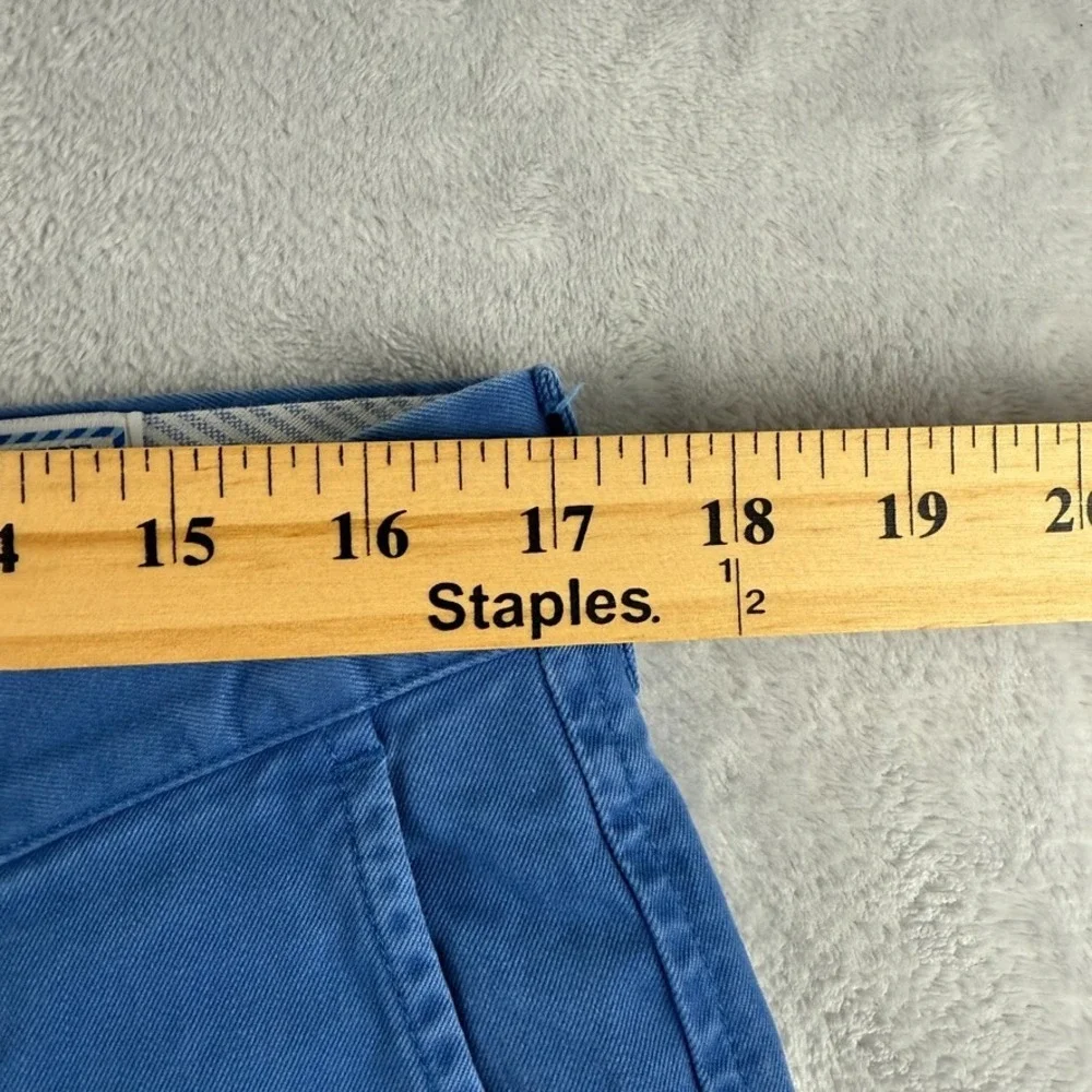 Southern Tide Pants Mens 34x32 Blue Stretch Twill Chino Khaki